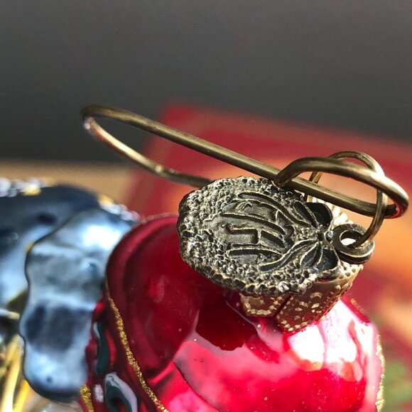 John Huras Santa Christmas Celebration Glass Ornament Neiman Marcus 20081 - Picture 11 of 12